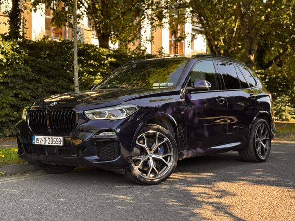BMW X5 SUV, Petrol Plug-in Hybrid, 2019, Blue