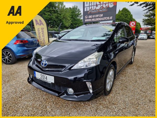 Toyota Prius MPV, Petrol Hybrid, 2014, Black