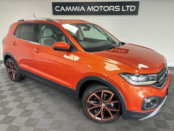 Volkswagen T-Cross Hatchback, Petrol, 2020, Orange