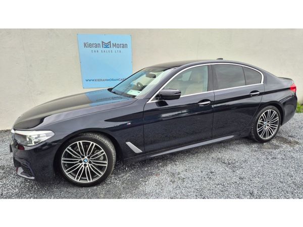 BMW 5-Series Saloon, Diesel, 2018, Black