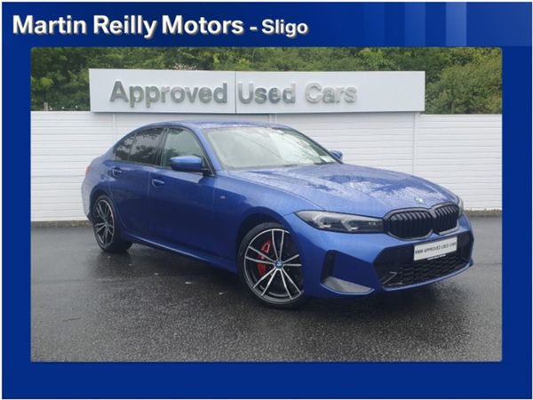 BMW 3-Series Saloon, Petrol Plug-in Hybrid, 2024, Blue