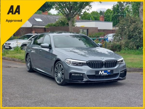 BMW 5-Series Saloon, Diesel, 2017, Grey