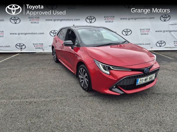 Toyota Corolla Hatchback, Hybrid, 2021, White
