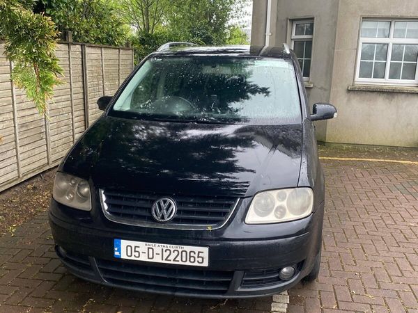 Volkswagen Touran MPV, Diesel, 2005, Black