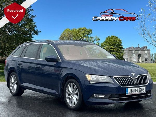 Skoda Superb Estate, Diesel, 2016, Blue