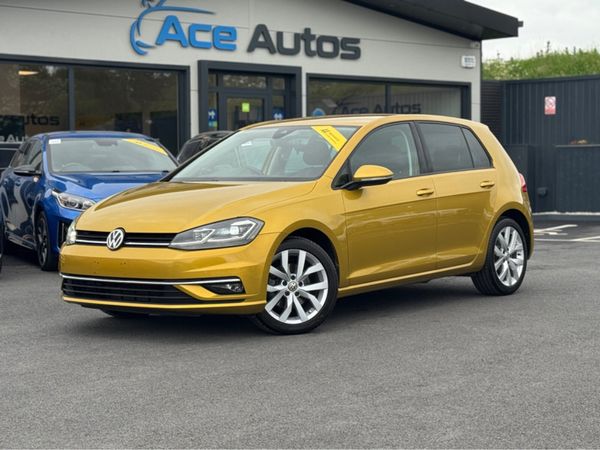 Volkswagen Golf Hatchback, Petrol, 2018, Gold