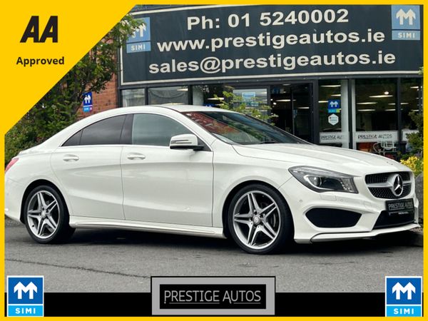 Mercedes-Benz CLA Coupe, Petrol, 2014, White