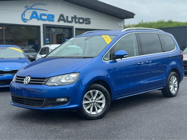 Volkswagen Sharan MPV, Petrol, 2019, Blue