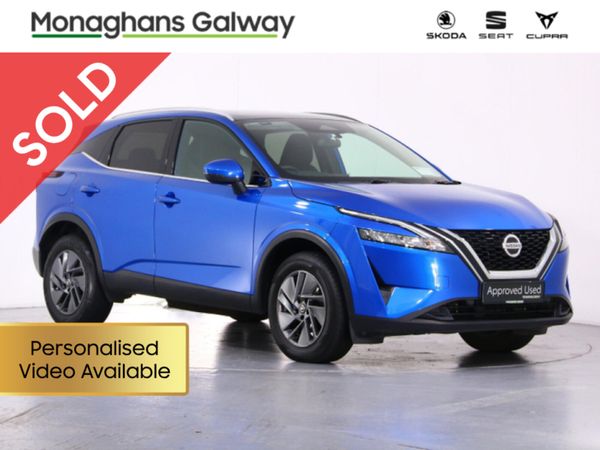Nissan Qashqai MPV, Petrol, 2021, Blue