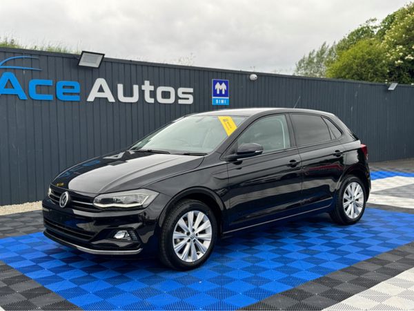 Volkswagen Polo Hatchback, Petrol, 2018, Black