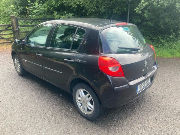Renault Clio Hatchback, Petrol, 2007, Black