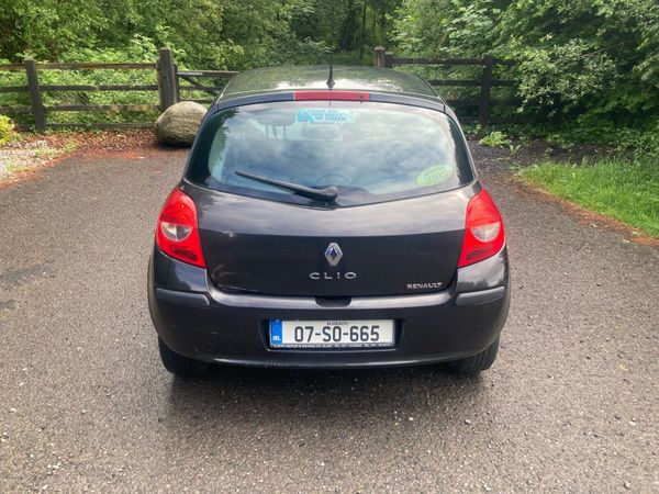 Renault Clio Hatchback, Petrol, 2007, Black