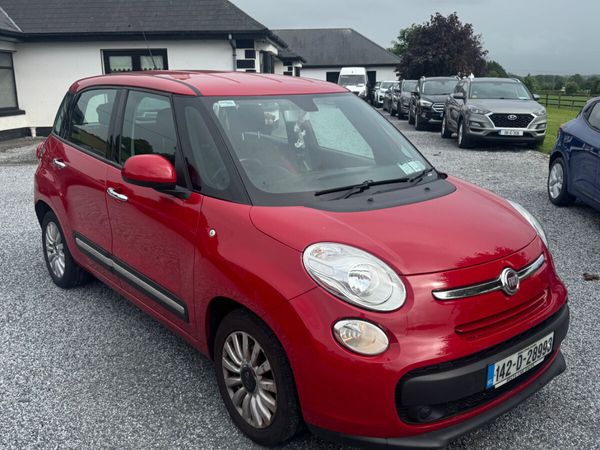 Fiat 500L MPV, Diesel, 2014, Red