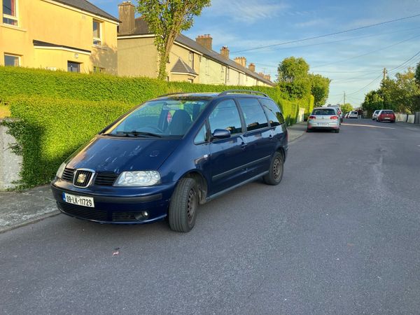 SEAT Alhambra MPV, Diesel, 2009, Blue