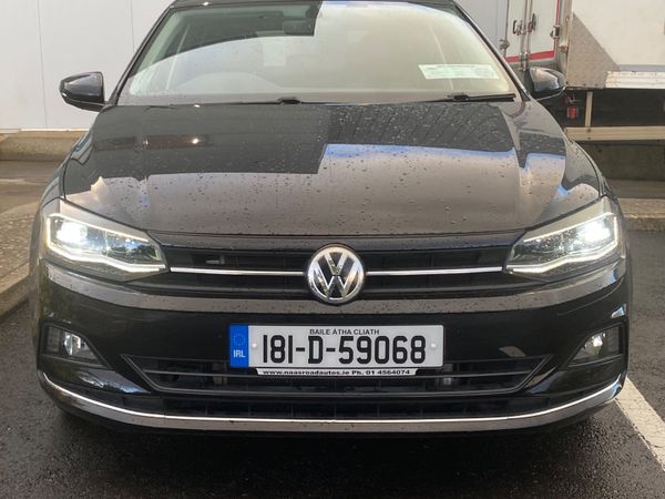 Volkswagen Polo Hatchback, Petrol, 2018, Black
