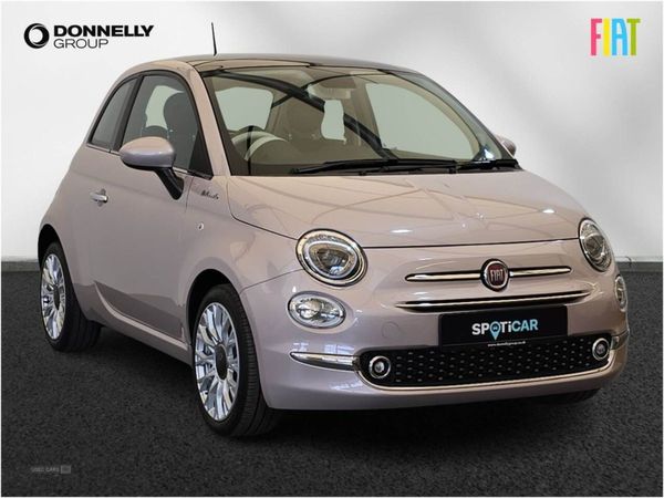 Fiat 500 , Petrol, 2022, Red