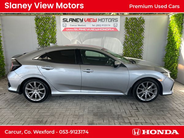 Honda Civic Hatchback, Petrol, 2017, Silver