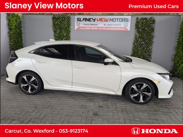 Honda Civic Hatchback, Petrol, 2018, White