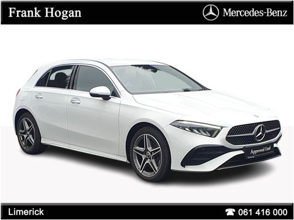 Mercedes-Benz A-Class Hatchback, Petrol Plug-in Hybrid, 2024, White
