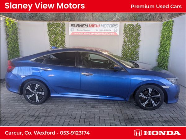 Honda Civic Saloon, Diesel, 2020, Blue