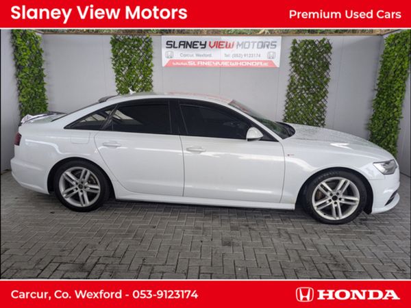 Audi A6 Saloon, Diesel, 2015, White