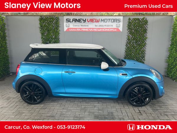 Mini Cooper Hatchback, Petrol, 2017, Blue