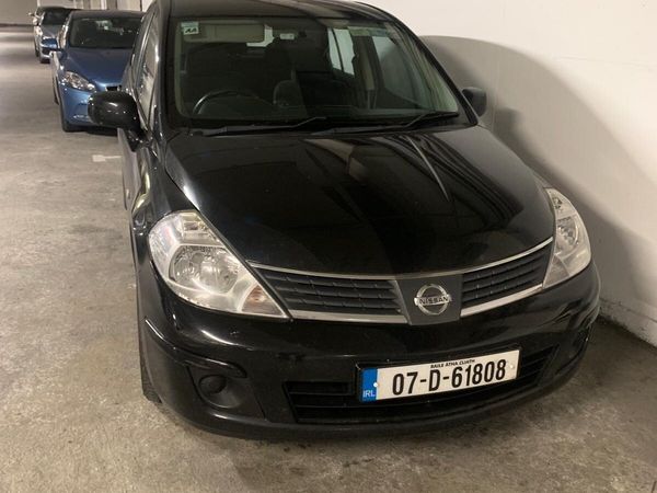 Nissan Tiida Saloon, Petrol, 2007, Black