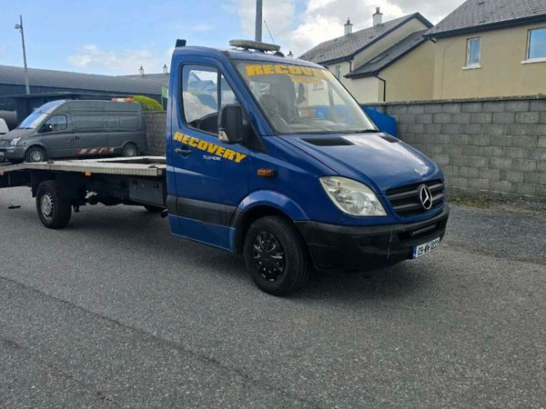 Mercedes-Benz Sprinter Recovery Vehicle, Diesel, 2009, Blue
