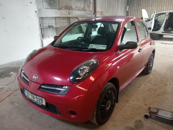 Nissan Micra Hatchback, Petrol, 2007, Red