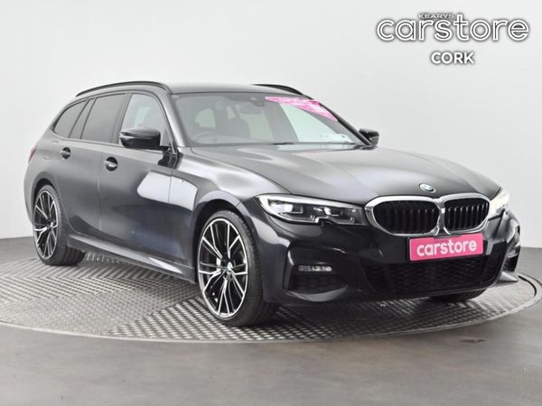 BMW 3-Series Estate, Petrol Plug-in Hybrid, 2021, Black