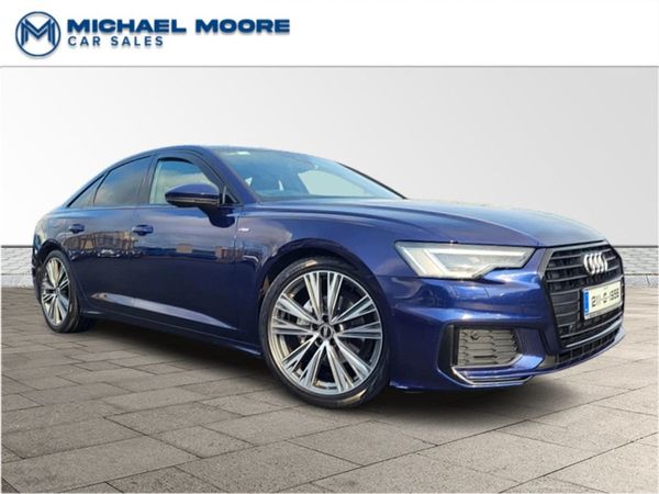 Audi A6 Saloon, Diesel, 2021, Blue