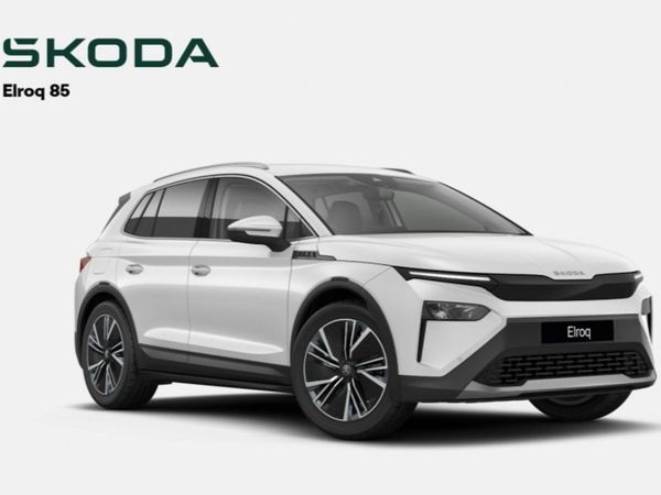 Skoda Elroq SUV, Electric, 2025, White