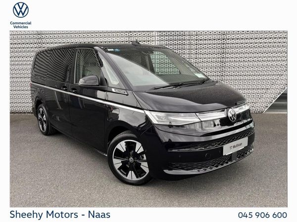 Volkswagen Multivan MPV, Petrol Plug-in Hybrid, 2025, Black