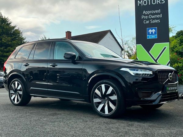 Volvo XC90 SUV, Petrol Plug-in Hybrid, 2024, Black