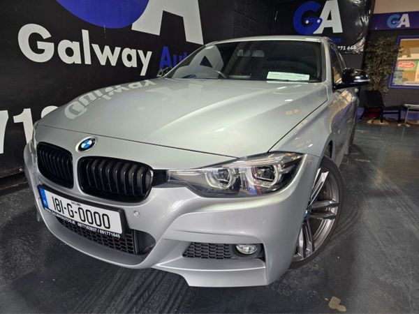 BMW 3-Series Saloon, Petrol, 2018, Silver
