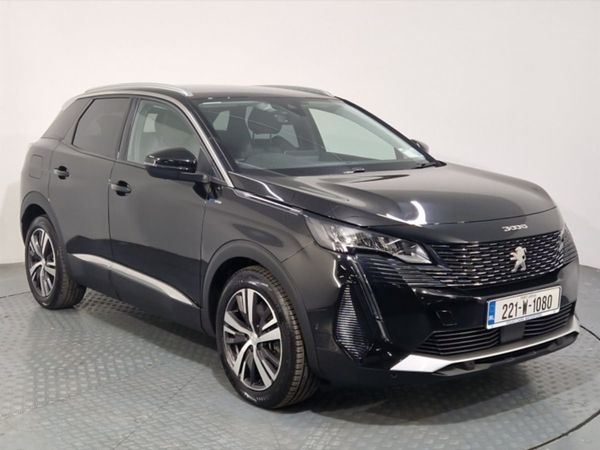 Peugeot 3008 MPV, Petrol Plug-in Hybrid, 2022, Black