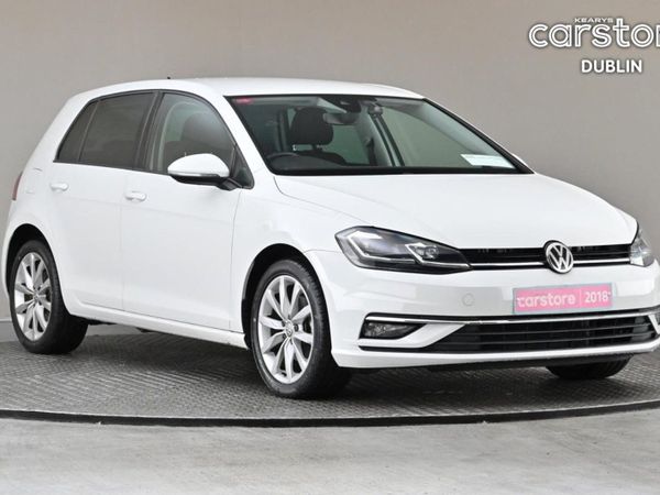 Volkswagen Golf Hatchback, Petrol, 2018, White