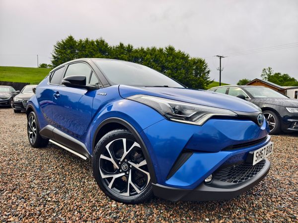 Toyota C-HR SUV, Petrol Hybrid, 2017, Blue