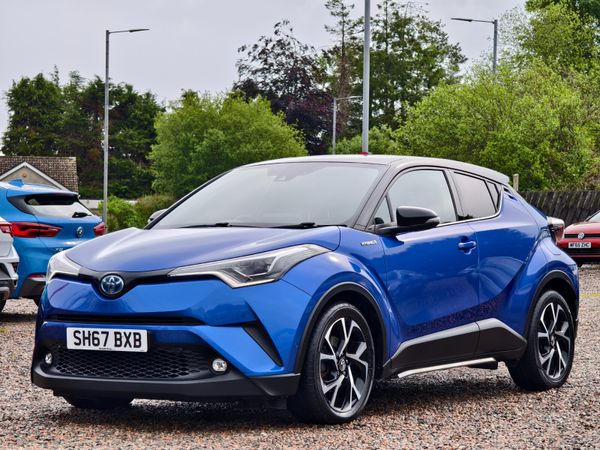 Toyota C-HR SUV, Petrol Hybrid, 2017, Blue