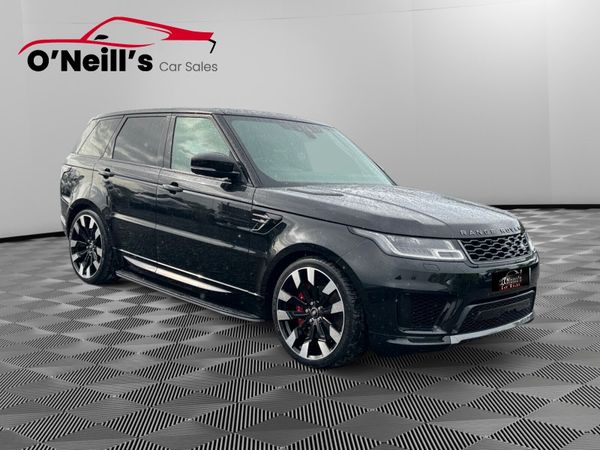 Land Rover Range Rover Sport SUV, Petrol Hybrid, 2021, Black