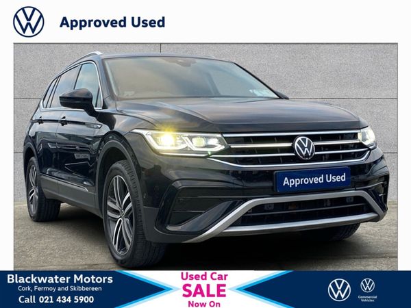 Volkswagen Tiguan Allspace SUV, Diesel, 2024, Black