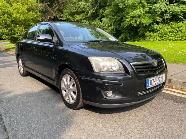 Toyota Avensis Saloon, Petrol, 2007, Black