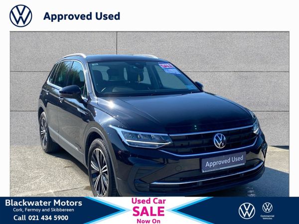 Volkswagen Tiguan SUV, Petrol, 2021, Black