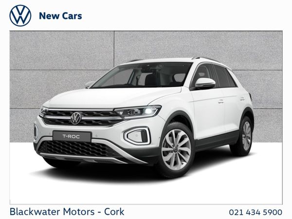 Volkswagen T-Roc SUV, Petrol, 2025, White