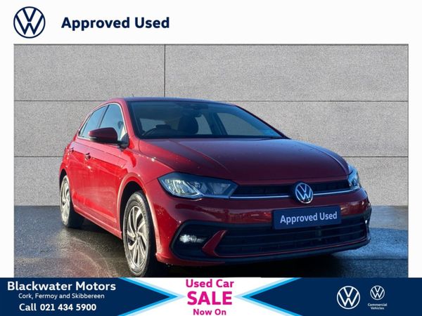 Volkswagen Polo Hatchback, Petrol, 2024, Red