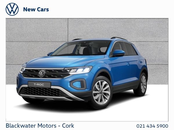 Volkswagen T-Roc SUV, Petrol, 2025, Blue