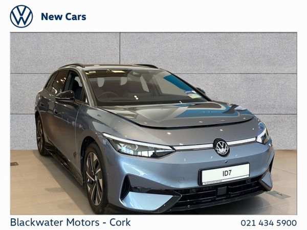 Volkswagen ID.7 SUV, Electric, 2024, Blue