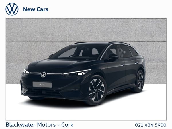 Volkswagen ID.7 Estate, Electric, 2025, Black