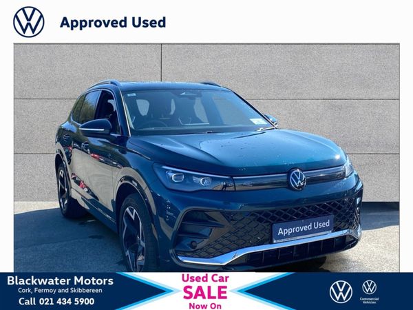 Volkswagen Tiguan SUV, Petrol Plug-in Hybrid, 2025, Blue