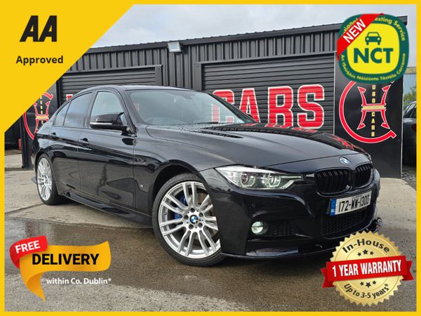 BMW 3-Series Saloon, Petrol Plug-in Hybrid, 2017, Black